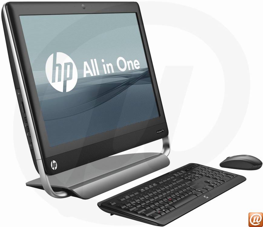A2V89LT - Desktop-PC All-in-One com tela de toque TouchSmart Elite HP 7320 Intel Core i3-2100 (3.10GHz) 4GB 500GB 21.5" LED DVD-RW Windows 7 Professional 64 Wi-Fi N